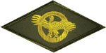 ruptured duck uniform patch for honorable service in WWII