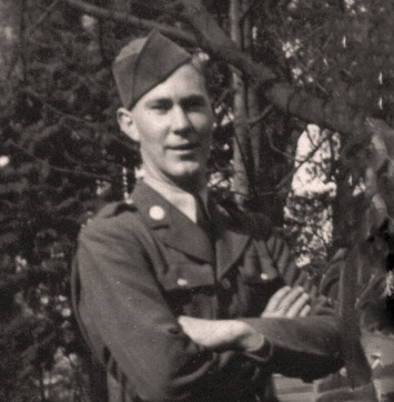 Sgt August Byron, 1944