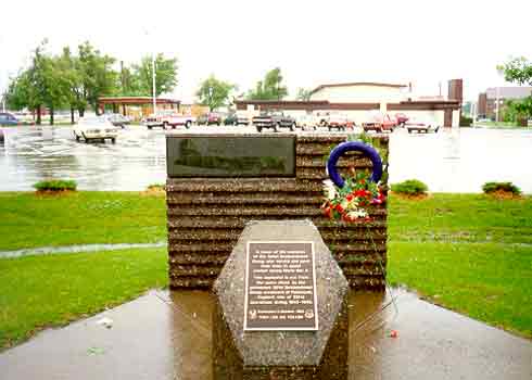 Memorial at Whiteman Air Force Base