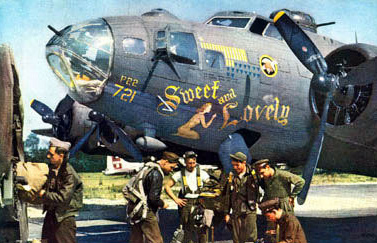 United States 8th Army Air Corp, B17, Polebrook England WWII