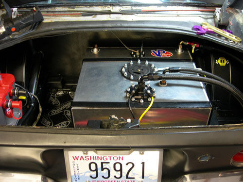 trunk and fuel cell install