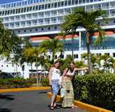 Jennifer and Melissa in Bahamas port of call