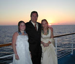 The three of us on cruise
